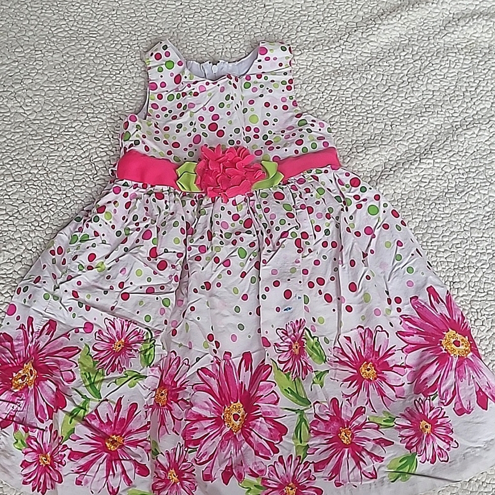 Little girls floral dress